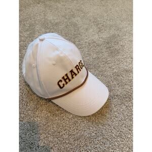 Charge Rope Hat Snapback White Retro Golf Style Cap Adjustable Mens